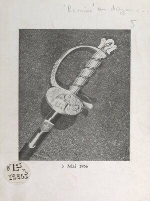 cover image of Remise au doyen René Fabre, de la Faculté de pharmacie de Paris, de l'épée qui lui a été offerte à l'occasion de son élection à l'Académie des sciences le 3 mai 1956